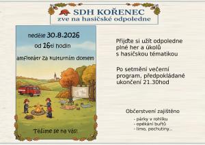 HASIČSKÉ ODPOLEDNE 2026